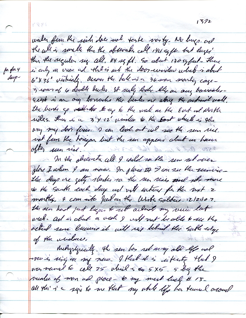 Dr John WorldPeace 2008 Prison Journal